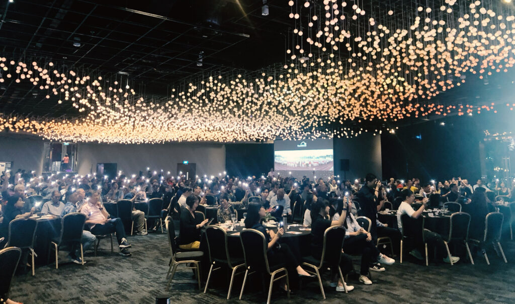 Singapore Event highlight by creative phantom. People celebrating.