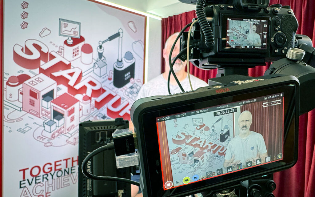 Video Production behind the scene equipment